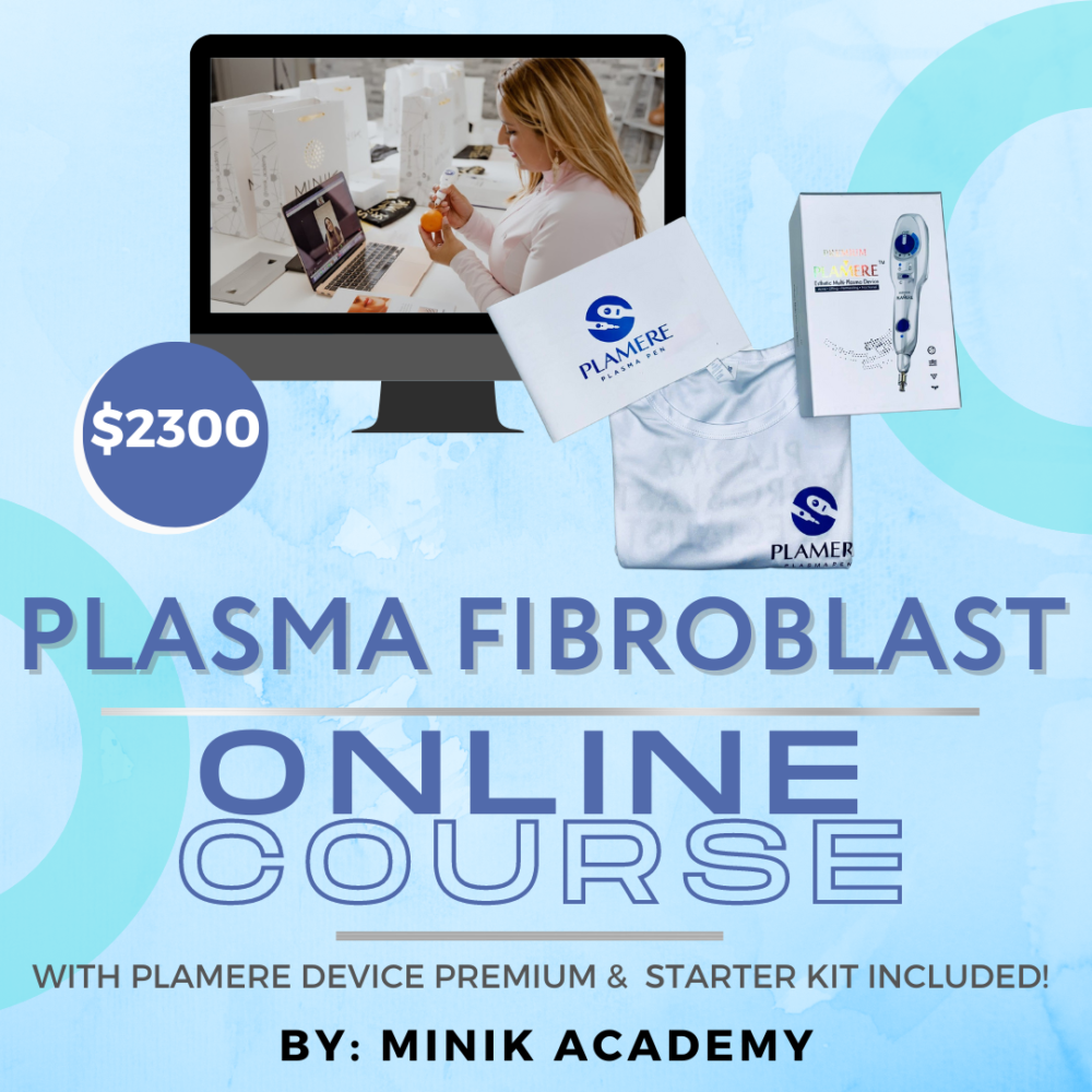 Curso Plasma Fibroblast Online BY MINIK ACADEMY+ GRATIS 100 Agujas