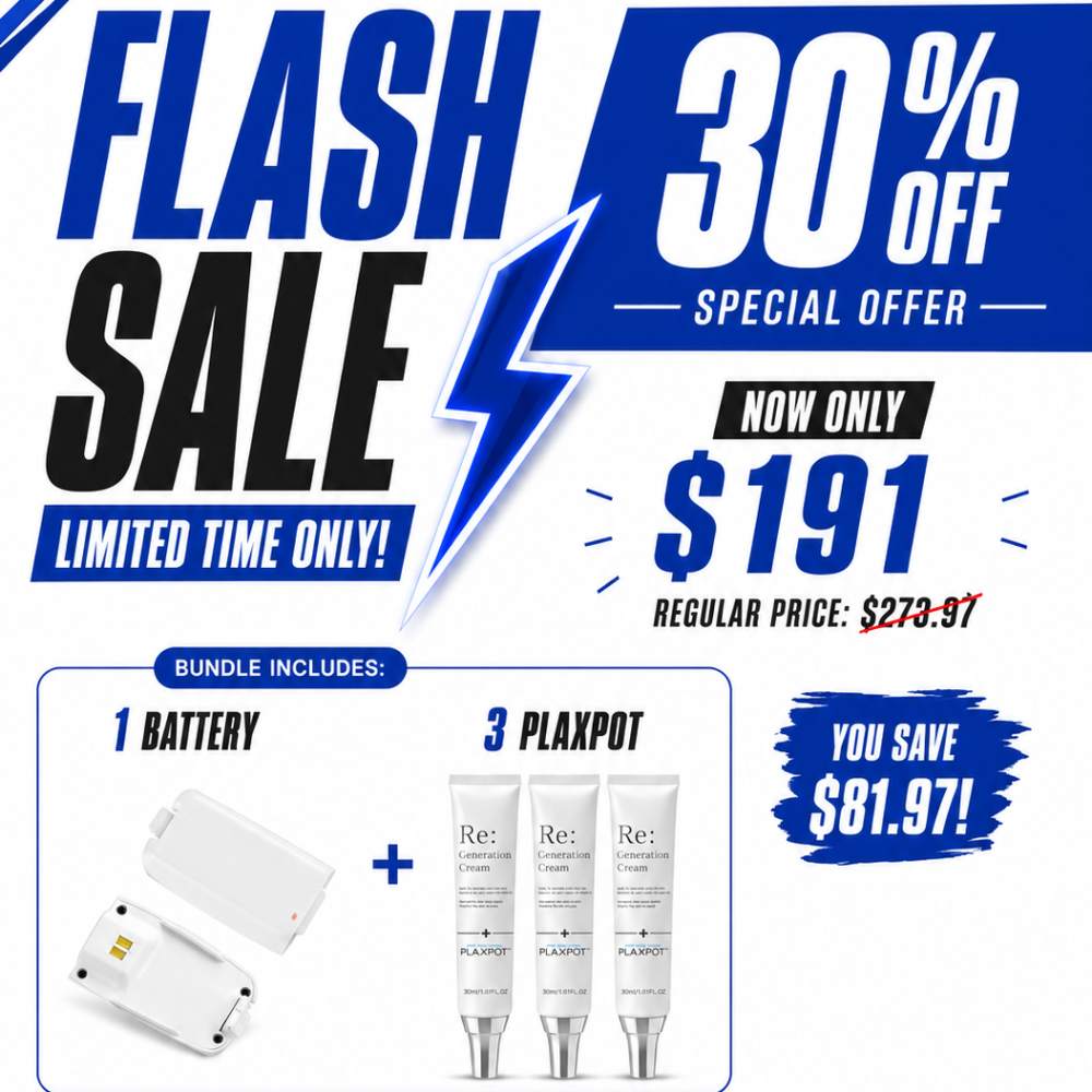 PLAMERE Plasma Pen Flash Sale Bundle | 1 Battery + 3 PLAXPOT